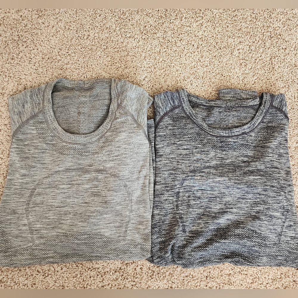 2 Lululemon Long Sleeve Swiftly